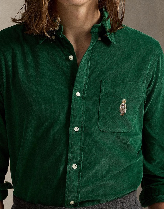 Polo Ralph Lauren - Custom Fit Polo Bear Corduroy Shirt