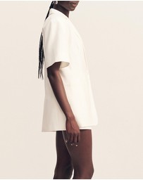 Shona Joy - Felix Short Sleeve Blazer