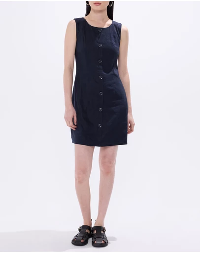 Marcs - Tunnel Of Love Linen Mix Dress
