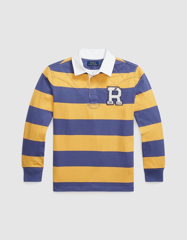 Polo Ralph Lauren - Striped Cotton Jersey Rugby Shirt - ICONIC EXCLUSIVE - Teens