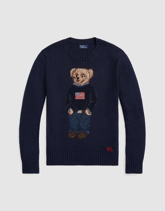 Polo Ralph Lauren - Polo Bear Cotton-Linen Sweater - The ICONIC Exclusive