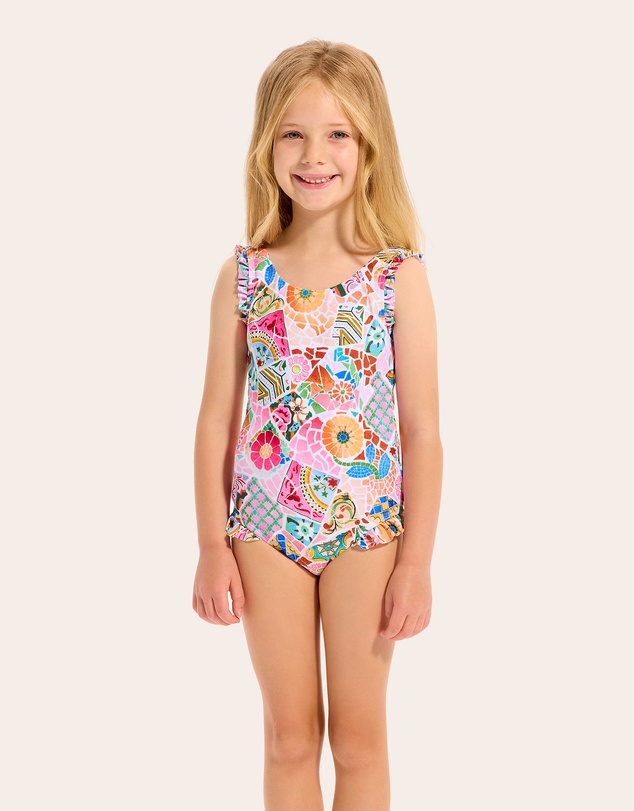 Seafolly - Beach Boheme One Piece - Kids