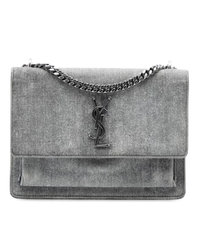 Pre-Loved by Azura Reborn - Pre-Loved Medium Denim Monogram Sunset Crossbody