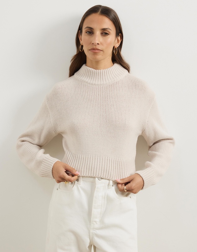 Atmos&Here - Zulu Textured Roll Neck Jumper