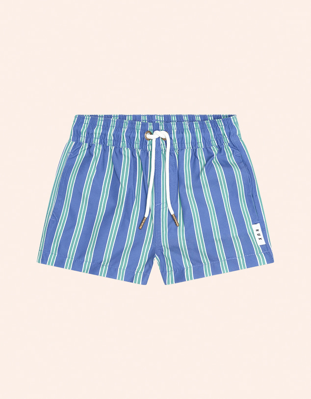 Huxbaby - Tropical Vacay Stripe Boardshorts - Babies-Teens