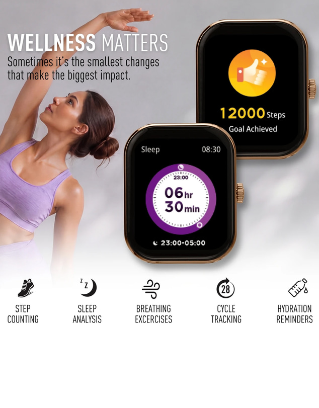 Reflex Active - Nexus Lite Pink Rose Gold Smart Watch