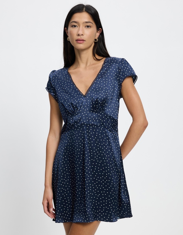 Reformation - Amellia Silk Dress