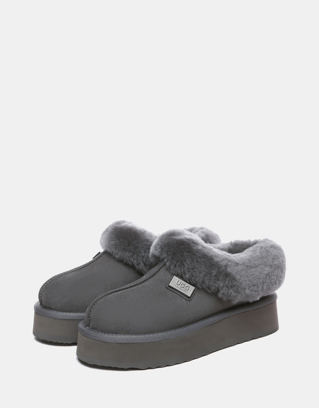 EVERAU - EverAU Ugg Gabri Cow Suede Upper House Shoes