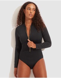 Seafolly - Zip Front Surfsuit