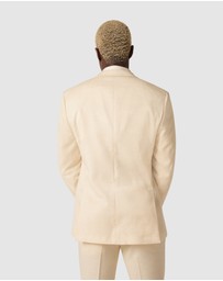 Politix - Slim Stretch Textured Tailored Jacket