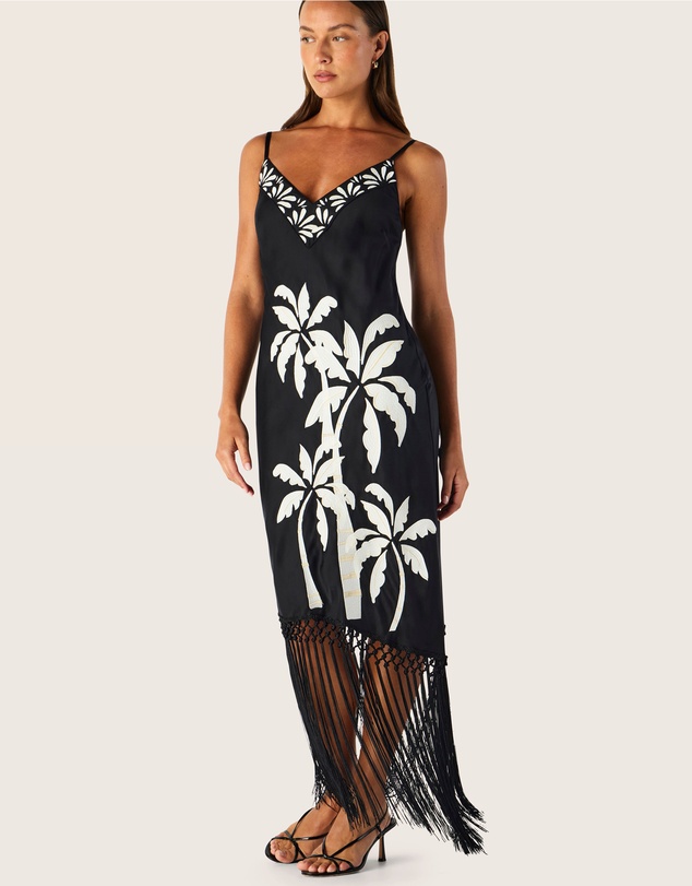 MOS The Label - Kala Embroidery Strappy Dress