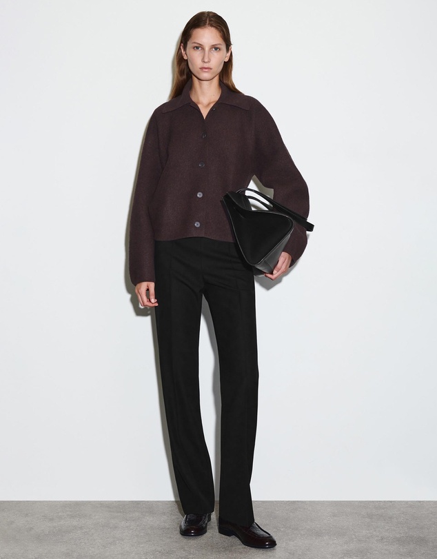 COS - Sculpted Merino Wool Short Jacket