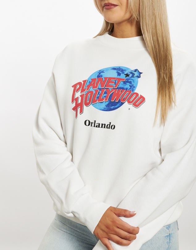 Vintage by The Real Deal - Pre Loved - 90s Planet Hollywood Sweatshirt