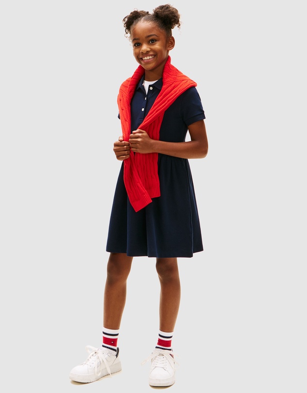 Tommy Hilfiger - Short Sleeve Polo Dress - Teens