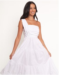 Petal & Pup - Isabela Midi Dress - White