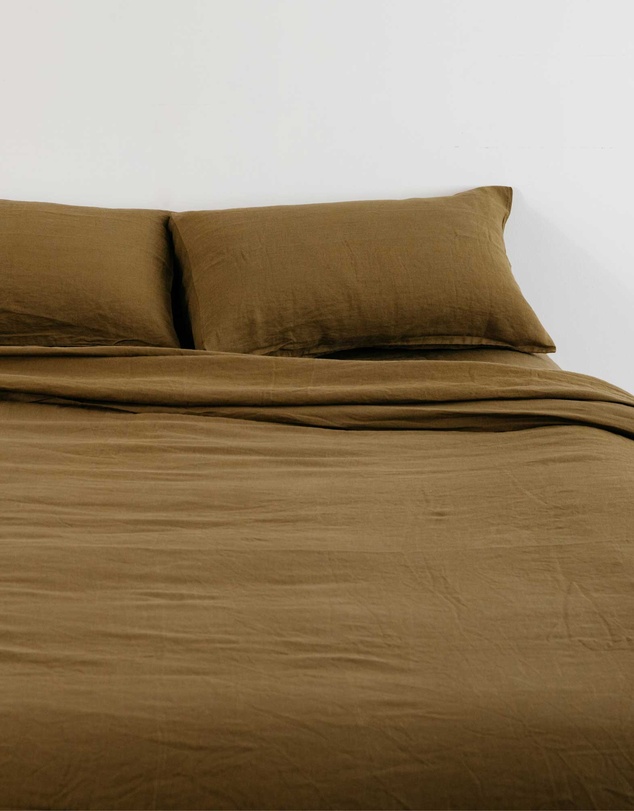 Carlotta + Gee - 100% Linen Flat Sheet