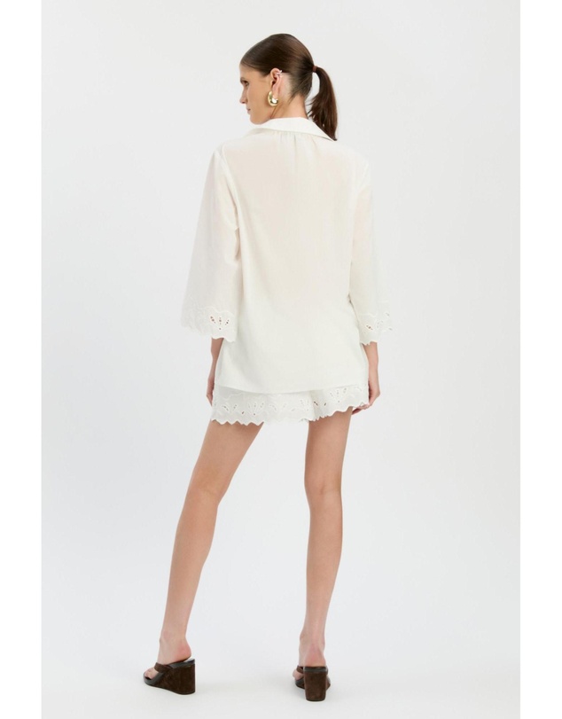 Bardot - Aleria Cotton Shirt With Trim
