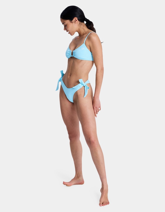Roxy - Womens Roxy Palm Dream Tie Side Cheeky Bikini Bottoms