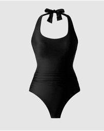 Miraclesuit Swimwear  - Rock Solid Utopia Wired Halter One-Piece Shaping Swimsuit