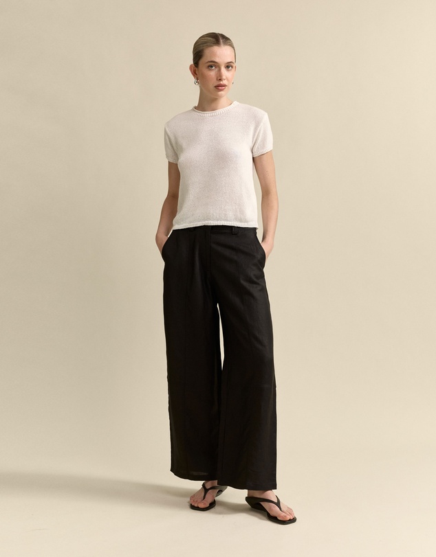 MVN - Linen Barrel Pants