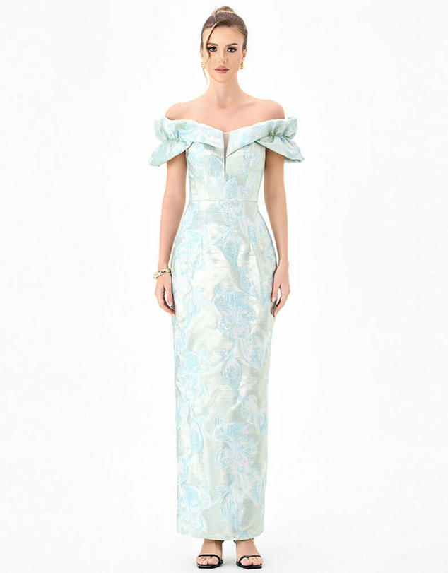 Bariano - Jazzie Off Shoulder Gown