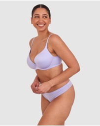 Bras N Things - Body Bliss Contour Plunge Bra - Pale Blue