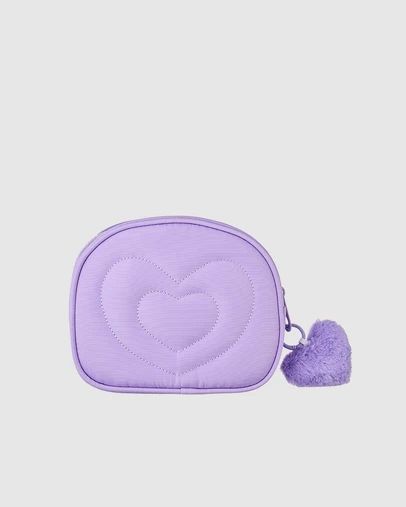 Allkinds - Heart Quilted Cosmetic Bag