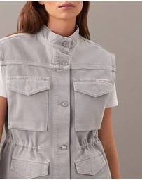 Calvin Klein - Fitted Utility Vest