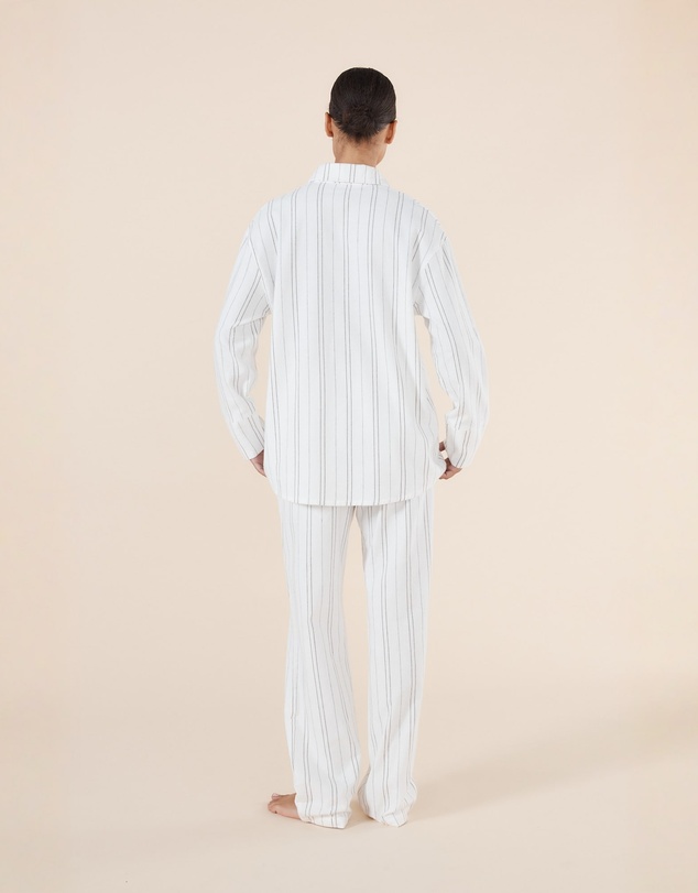 Gingerlilly - Amelie Stripe Cotton Long PJ set