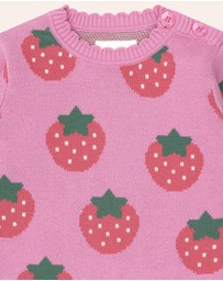 Huxbaby - Strawberry Fields Forever Pullover - Babies-Kids