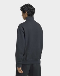 adidas Originals - ESSENTIALS FLEECE HALF-ZIP SWEATSHIRT Womens
