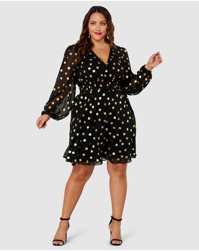 GOLD ON BLACK SPOT