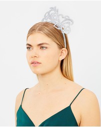Max Alexander - Australian-Made Lace Crown Fascinator