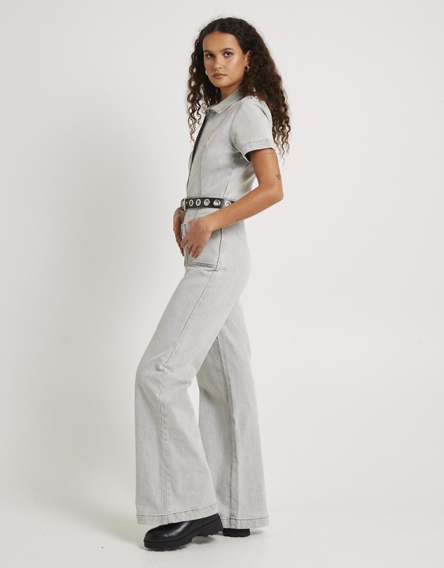Insight - Nikki Denim Maxi Boiler Suit