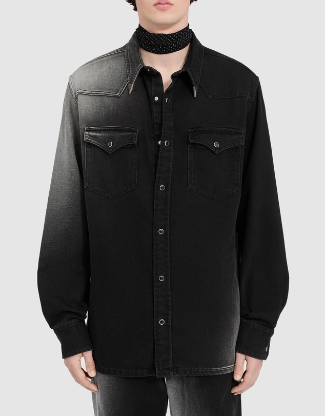 MM6 Maison Margiela - Faded Denim Overshirt