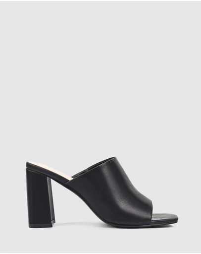 Verali - Creed Block Heel Mules