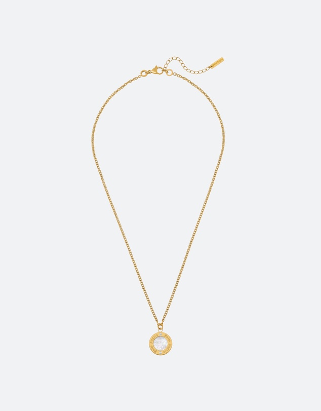 Palm Angels - Impronta GP MOP&Studs Necklace
