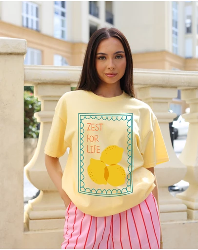 Vacancy Co - Zest For Life Tee