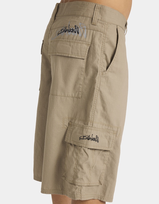 Billabong - Mens Script Cargo Shorts