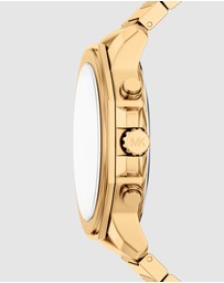 Michael Kors - Prescott Gold Tone Chronograph Watch
