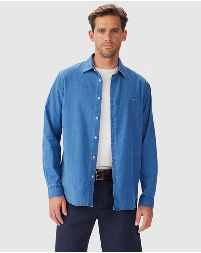 R.M.Williams - Arno Regular Indigo Shirt