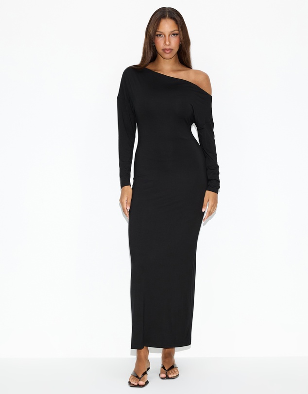 Dazie - Nightcap One Shoulder Maxi Dress