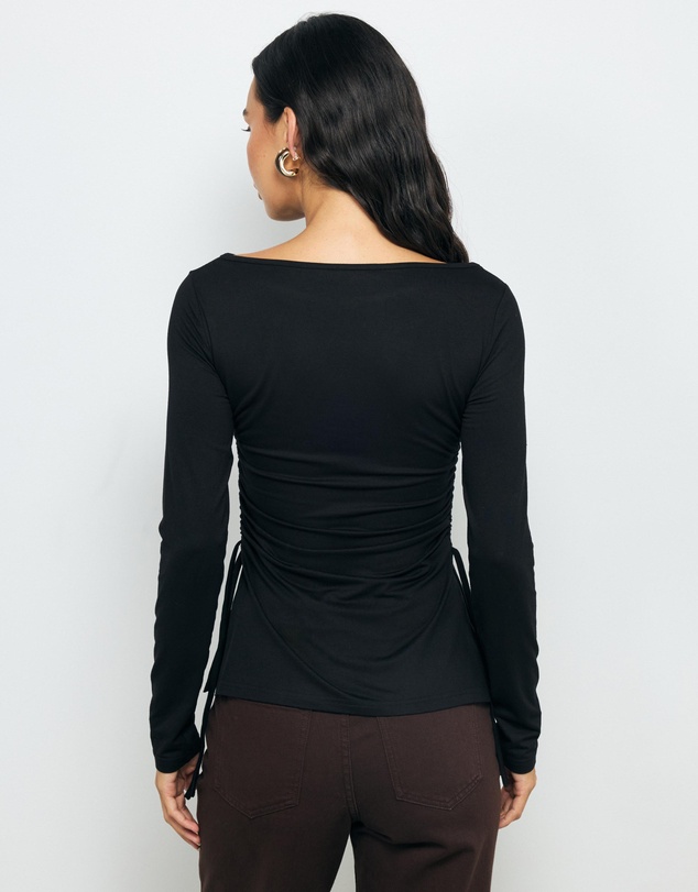 AERE - LS Tie Detail Top