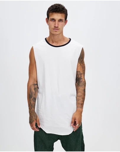 Surrounded By Ghosts - The Anorthite Cotton Muscle T-Shirt