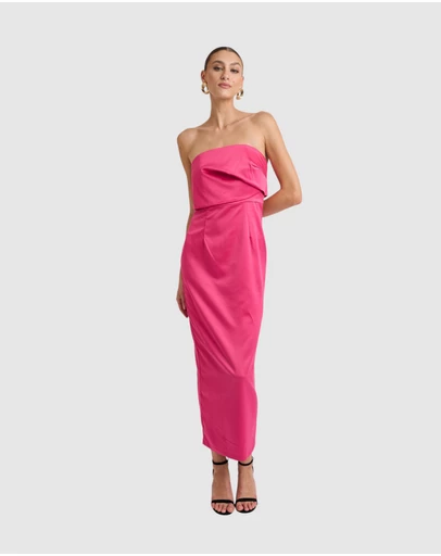 Romance by Honey and Beau - Moore Bandeau Midi Dress