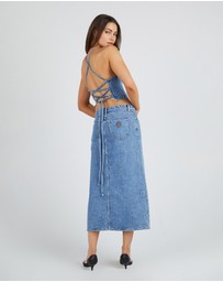 Abrand - 99 Low Maxi Skirt