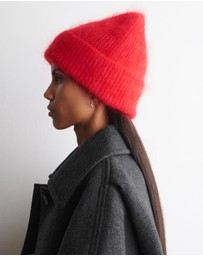 COS - Ribbed Mohair Beanie