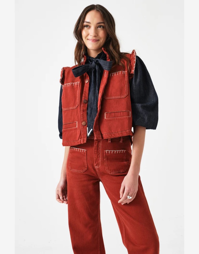 Seventy + Mochi Denim - Pablo Waistcoat