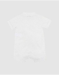 Bebe by Minihaha - Roman Collared Rompers - Babies