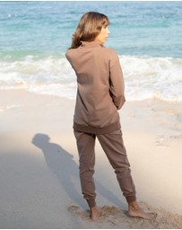Angel Maternity - Calla Maternity Tracksuit Set Toffee
